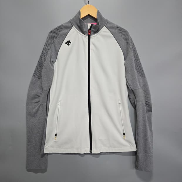 데상트(DESCENTE) 러닝 집업 자켓 배색 90