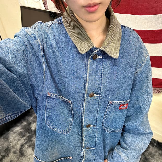 90s 디키즈 블랭킷 초어자켓