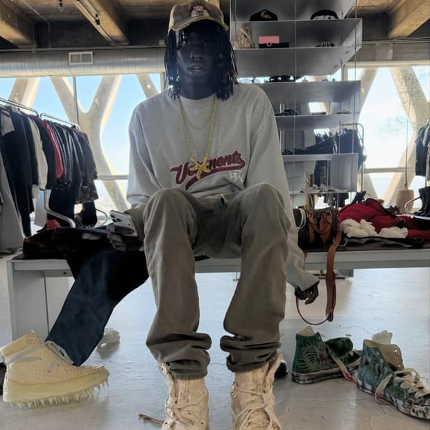 SS18 Vetements Baseball Logo Grey tee