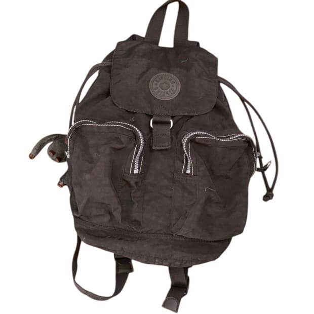 키플링 복조리 백팩 초콜릿색상