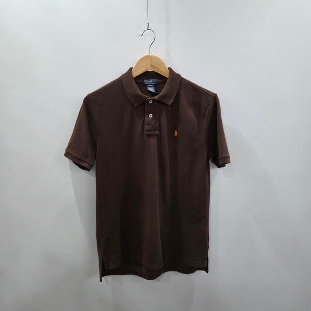 폴로랄프로렌 보이즈 피케 카라티 브라운 L/14/16