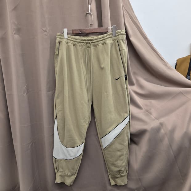 나이키 스우시 조거팬츠 베이지 2XL