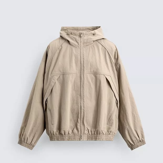 자라 릴랙스 핏 하이테크 재킷 (L) 팝니다