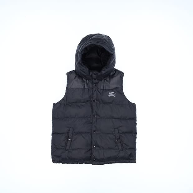 12Y 버버리 칠드런 덕다운 패딩 조끼 N7190