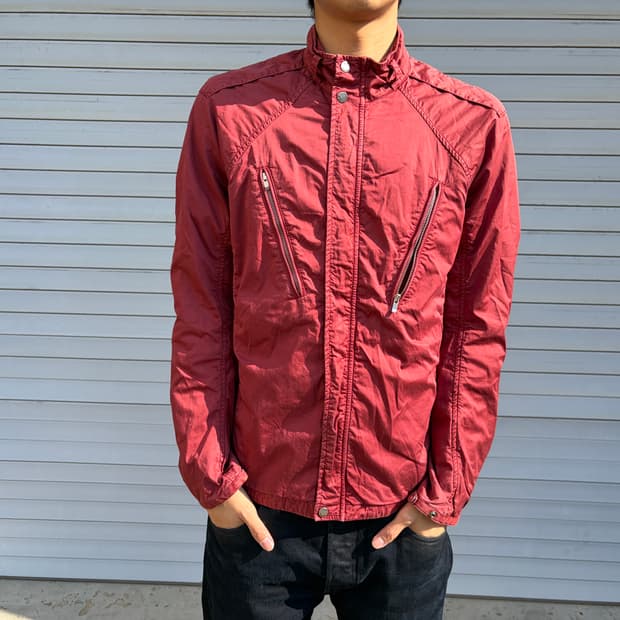 00s C.P 컴퍼니 가먼츠다잉 라이더 자켓 