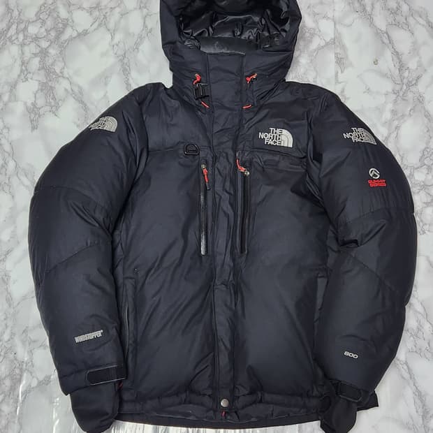 노스페이스 히말라야 800 필 블랙 패딩 자켓