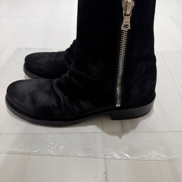 amiri 스웨이드 부츠