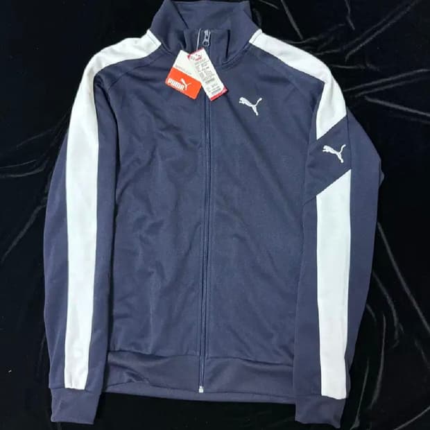 푸마 사이드라인 네이비 져지