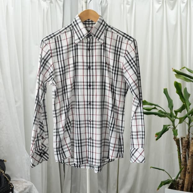 BURBERRY 블랙라벨 시그니처 체크 셔츠 2199
