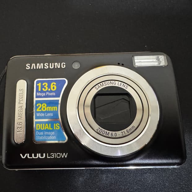 삼성 VLUU L310W 블랙디카