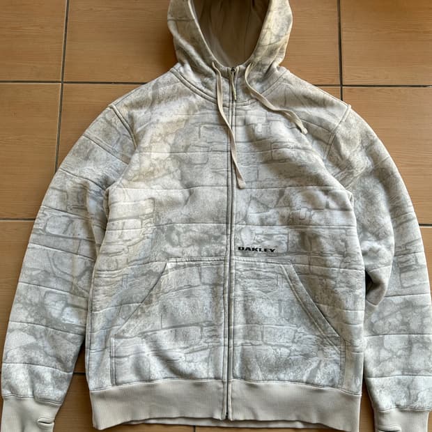 00‘s 오클리 마블패턴 후드집업
