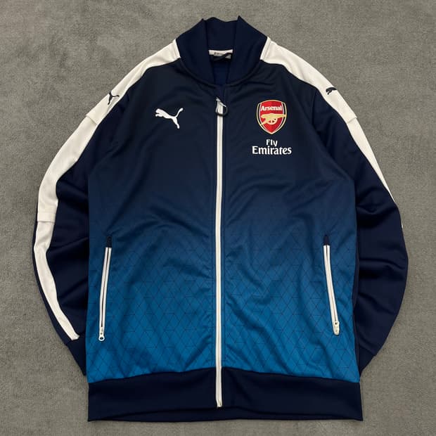 M 푸마 아스날 15-16 트랙 자켓 네이비
