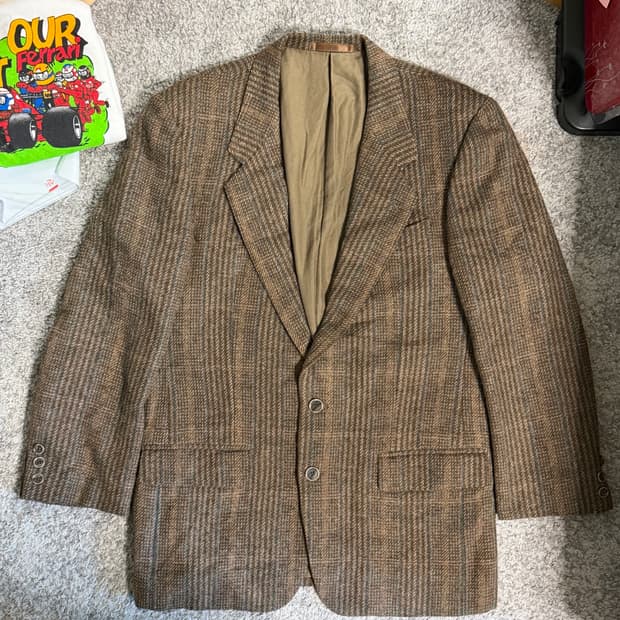 폴스미스 울 트위드 블레이저