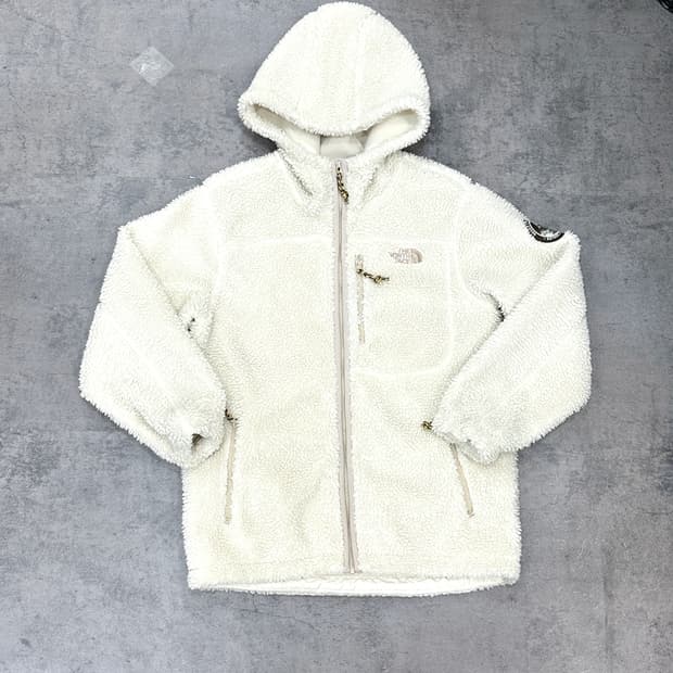 노스페이스 플리스 후드 집업