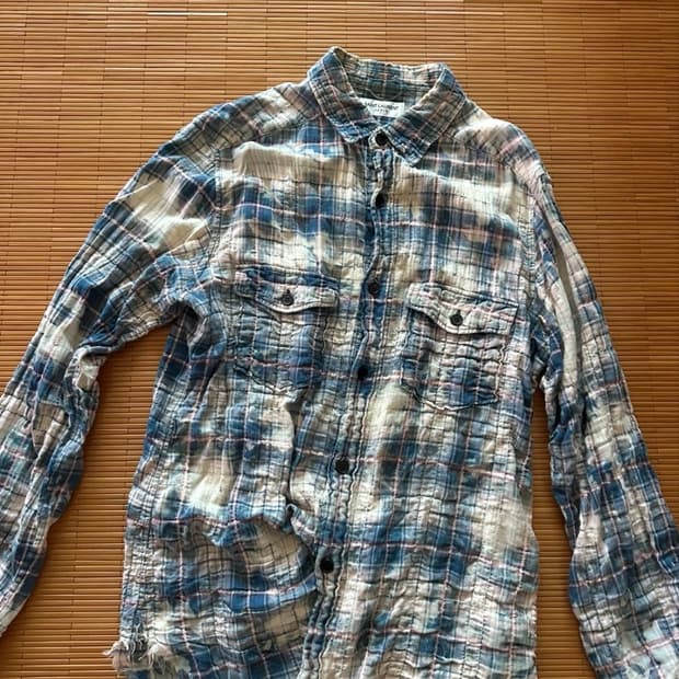 16ss 생로랑 서프사운드 셔츠 L