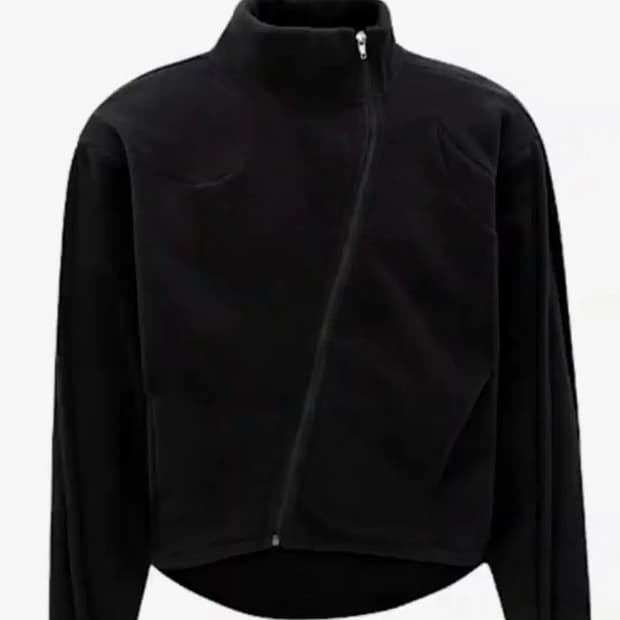 구해요) 9999아카이브 웨이브 플리스집업