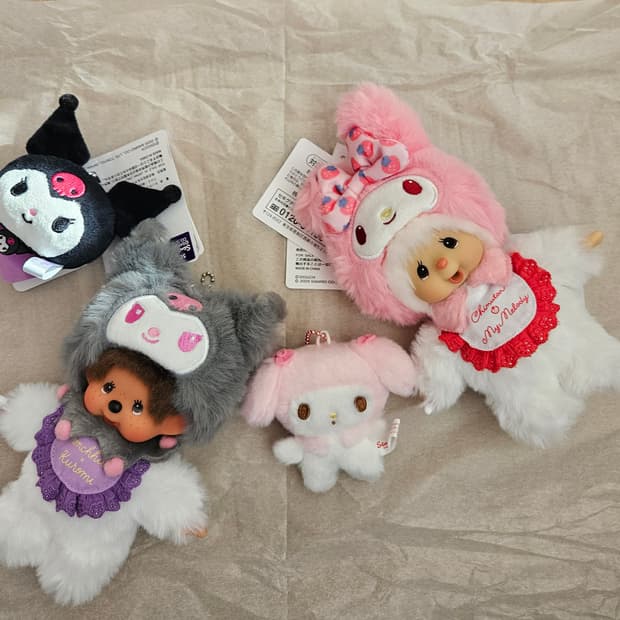 몬치치 산리오 콜라보 세트