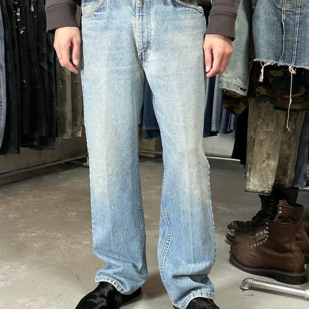 80's USA Made 빈티지 리바이스 517 오렌지탭 부츠컷