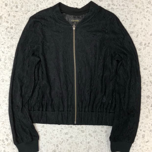 lace zip jk 