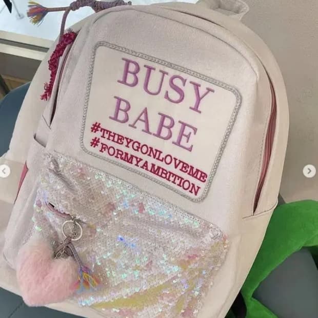 앙트레브 비지베베 화이트 스팽글 새상품