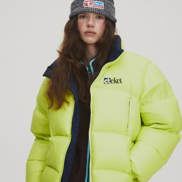 테켓 리버서블 패딩