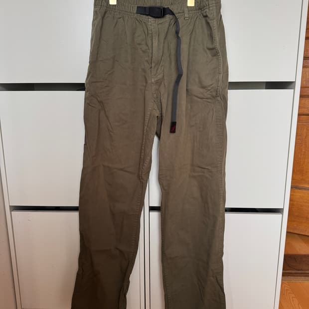 그라미치 레귤러 테이퍼드 팬츠 올리브 L