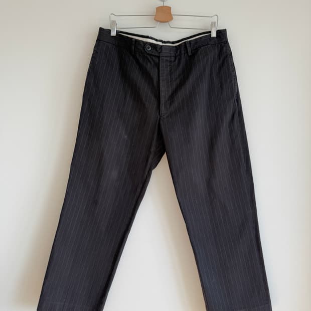 올드 에르메스(HERMES) 핀스트라이프 팬츠(ITALY)