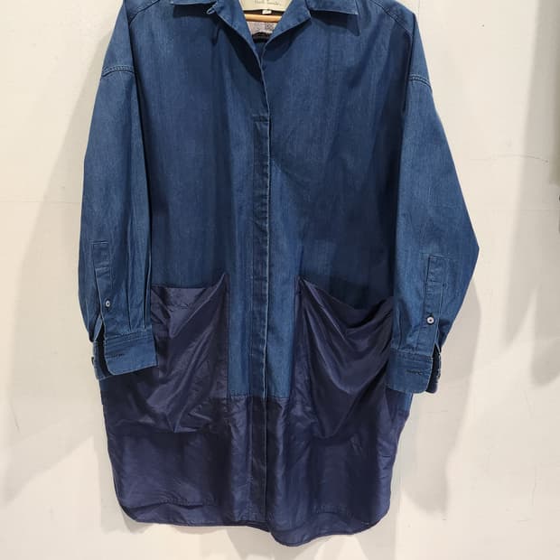Paul Smith 데님 셔츠 원피스 38 정품
