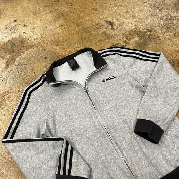 아디다스 회검 면져지 트랙탑
