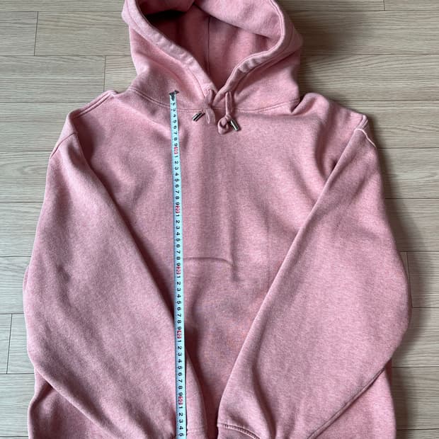 아크네 스튜디오 핑크 후드티 S