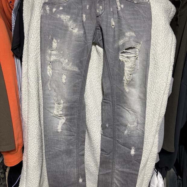 돌체앤가바나 디스트레스드 진