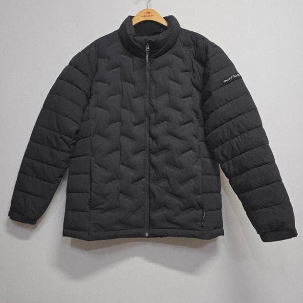 몽벨 블랙 경량 패딩 고주파 자켓105