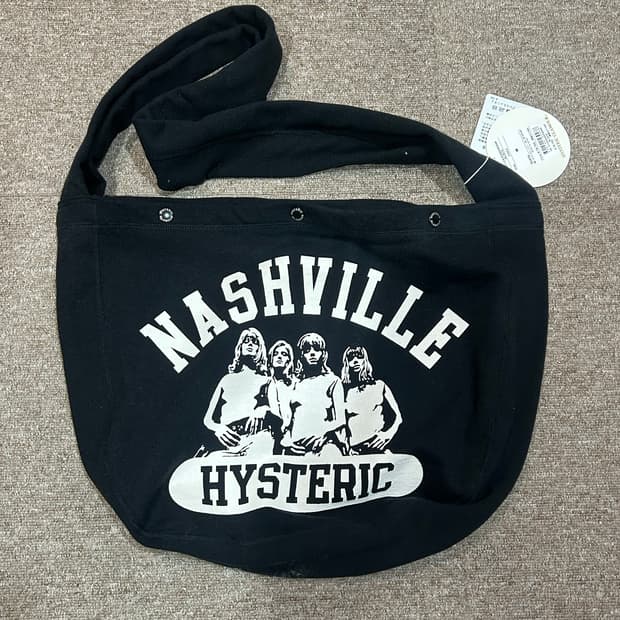 히스테릭 글래머 코튼 크로스백