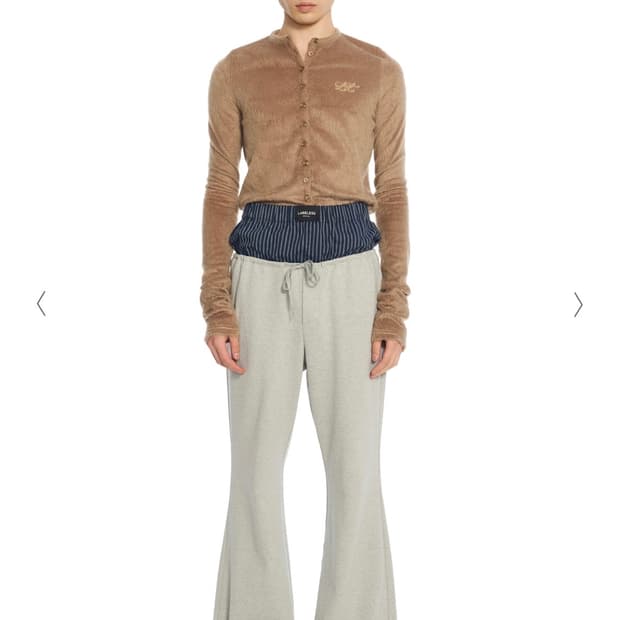 Labeless Gold fluffy slim cardigan 2사이즈