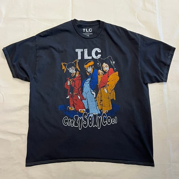 [XL] 티엘씨 TLC 오피셜 밴드티 힙합 티셔츠