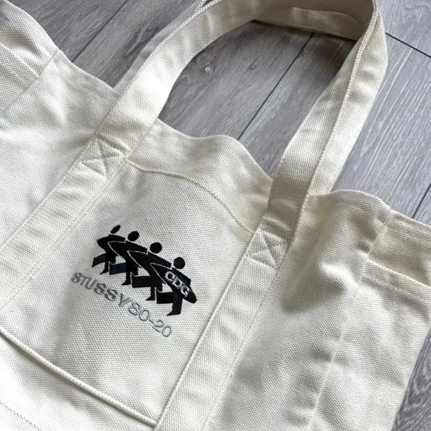 스투시 꼼데가르송 콜라보 토트백