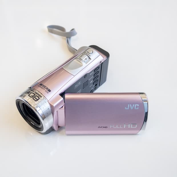 JVC GZ-E325-P / 빈티지 디지털 캠코더