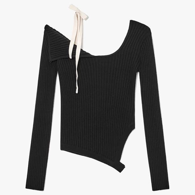 글로니 Isa 아이사 니트 블랙