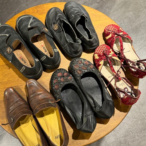 여자 빈티지신발 일괄판매