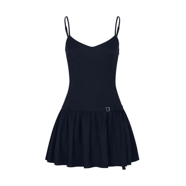 페인오어플레져 BIANCA DRESS 네이비 M