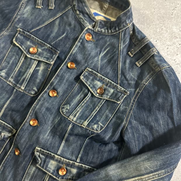a.n.b NEWYORK 빈티지 4-포켓 데님 자켓