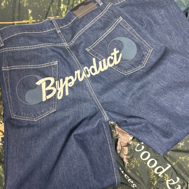 아워레가시 바이레도 바스트컷 인디고 데님 팬츠