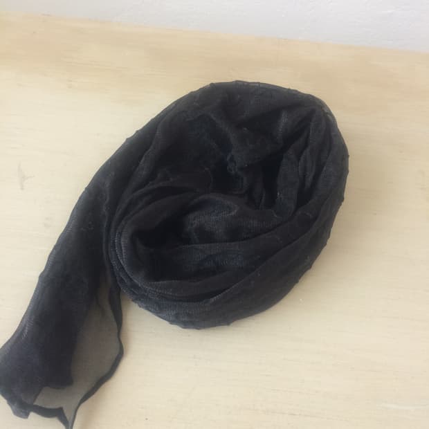embroidery pattern scarf