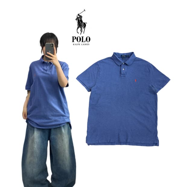 폴로 XL 신형 포니 PK 카라 반팔 티셔츠