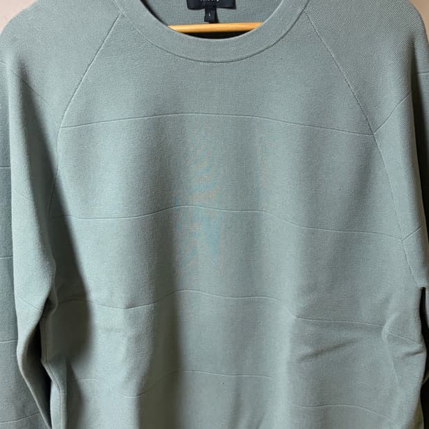 띠어리 자고 니트 하늘색 사이즈 L