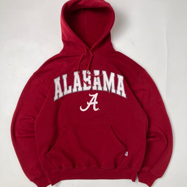 90s Russell Hoodie (red)