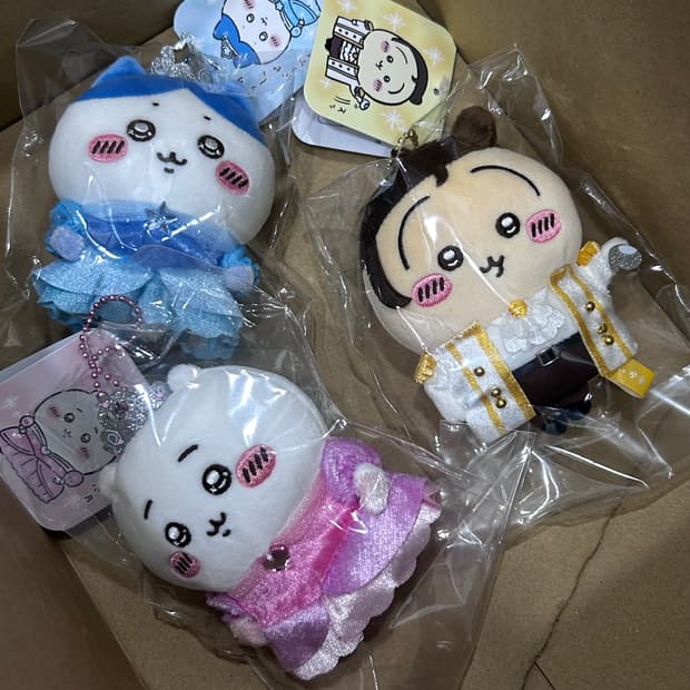 공주치이카와 치이카와생일 3종 일괄
