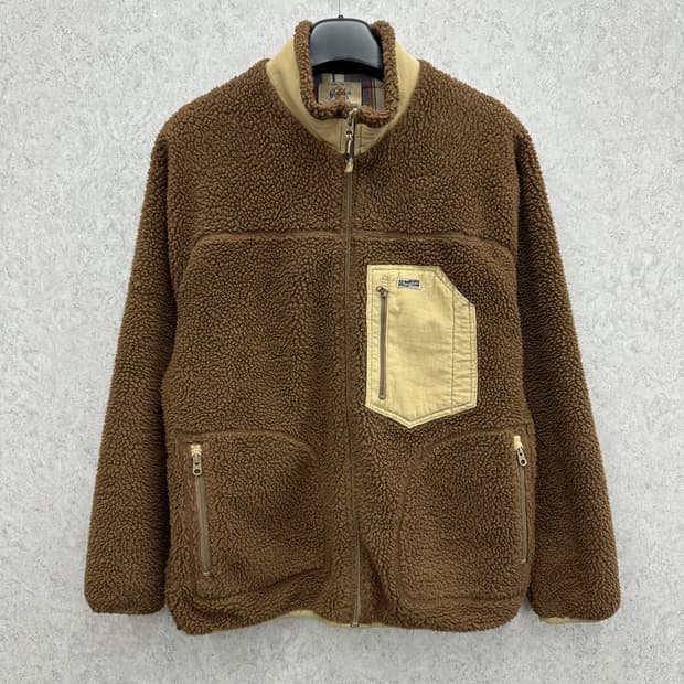 100 골든베어 90s 남자 루즈핏 양털 뽀글이 점퍼