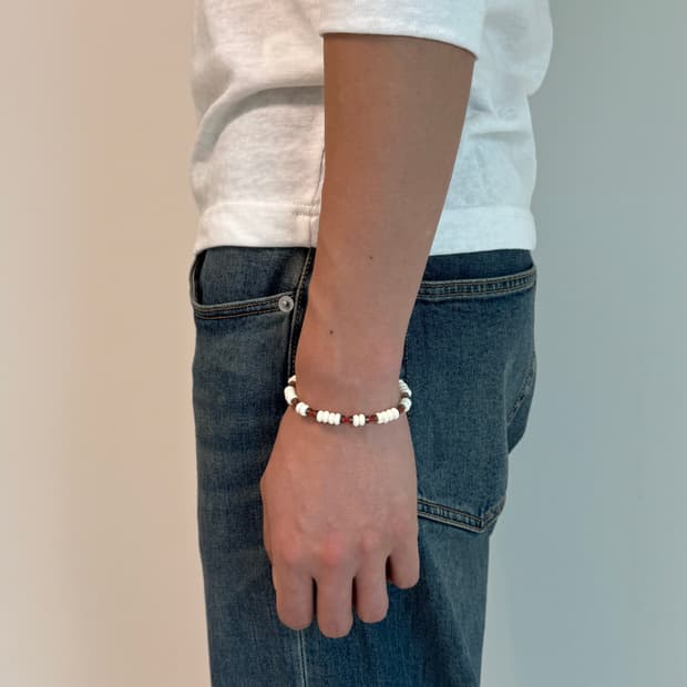White Rhythm Bracelet
