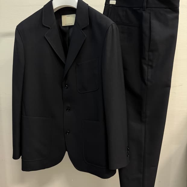 포터리 울스포츠 다크네이비 셋업 자켓2/바지3